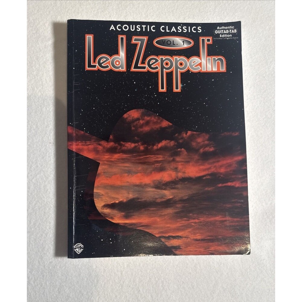 Led Zeppelin -- Acoustic Classics, Vol 1: Authentic Guitar TAB Book